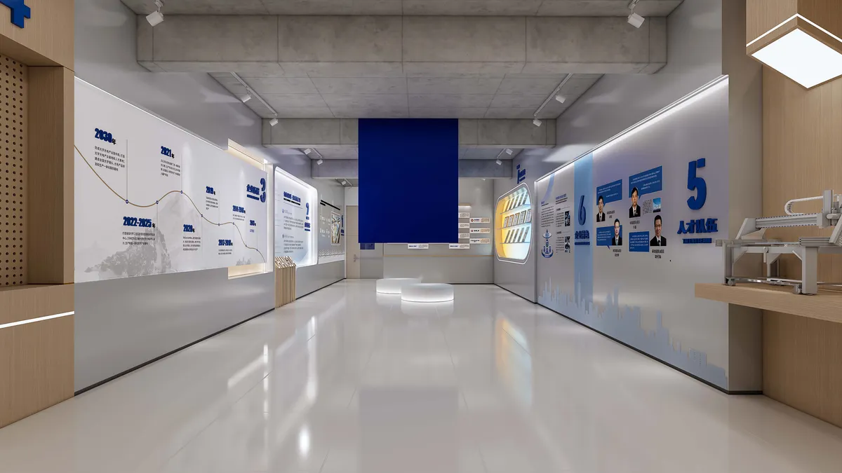 昌达橡塑品牌展厅项目图 5